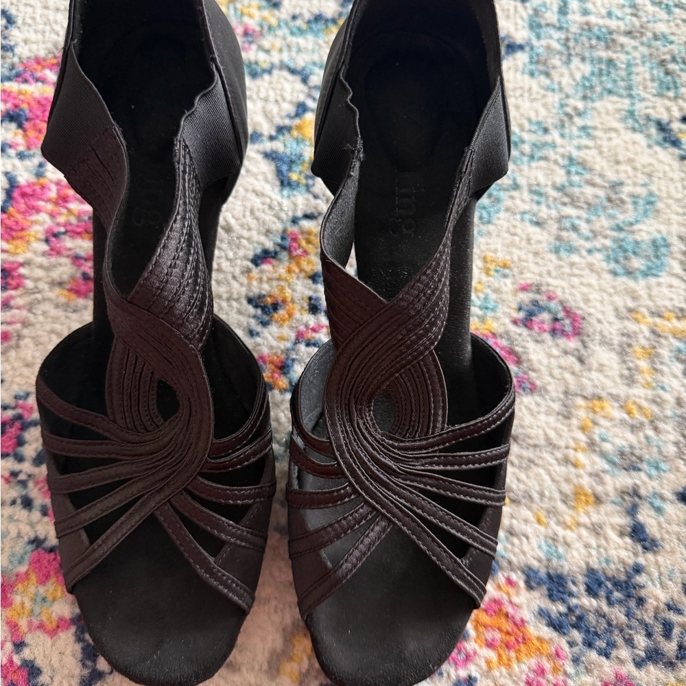 Elegant Black Women's Sandals